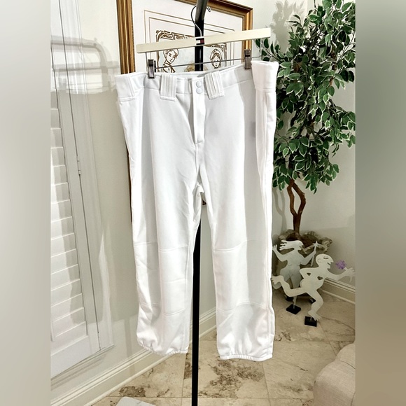 NWT WILLIT ADULT White Padded BASEBALL PANTS Size XL - Picture 1 of 7